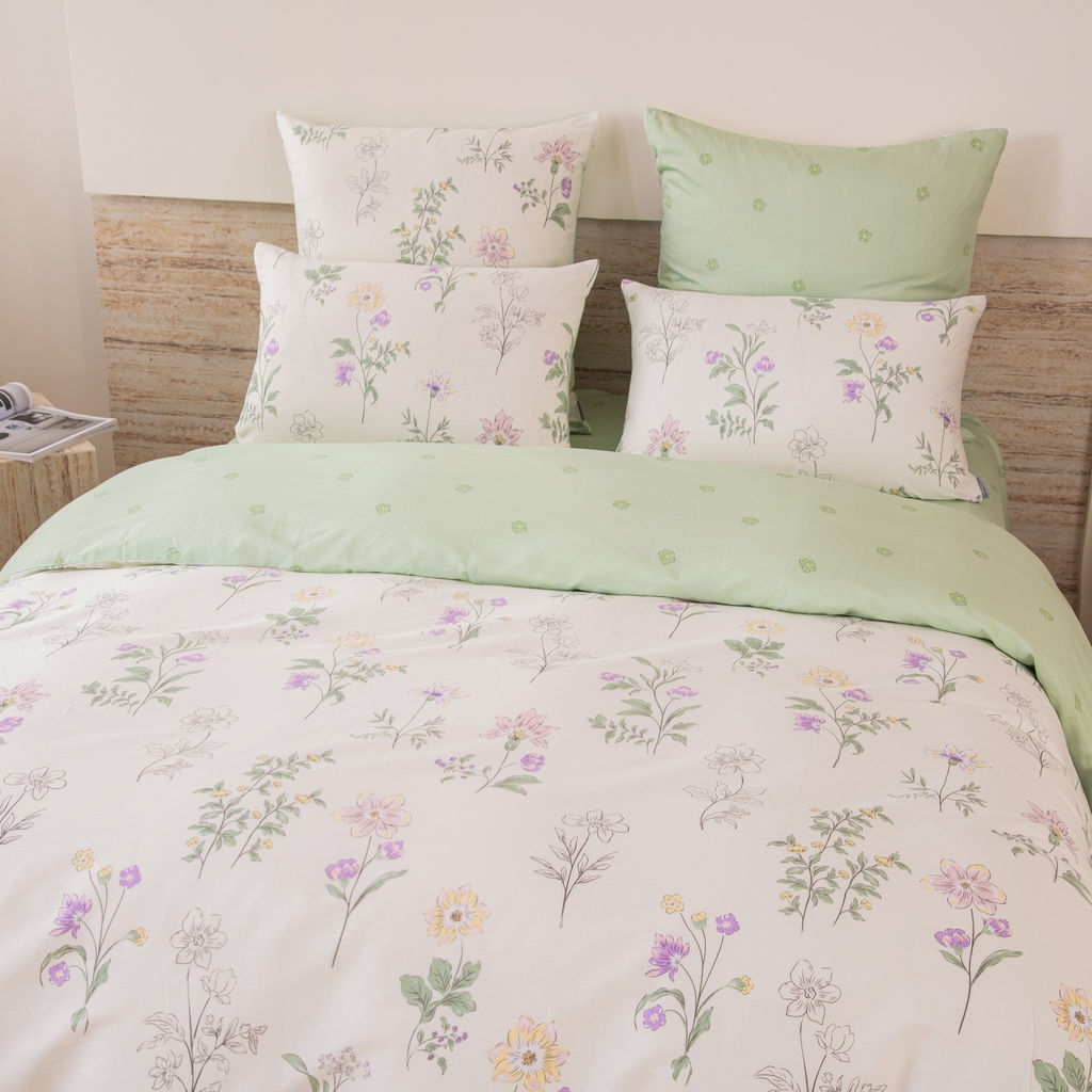 Комплект постельного белья Сатин 100% хлопок C611 Евро Макси/4 Наволочки - Ситрейд фото 4