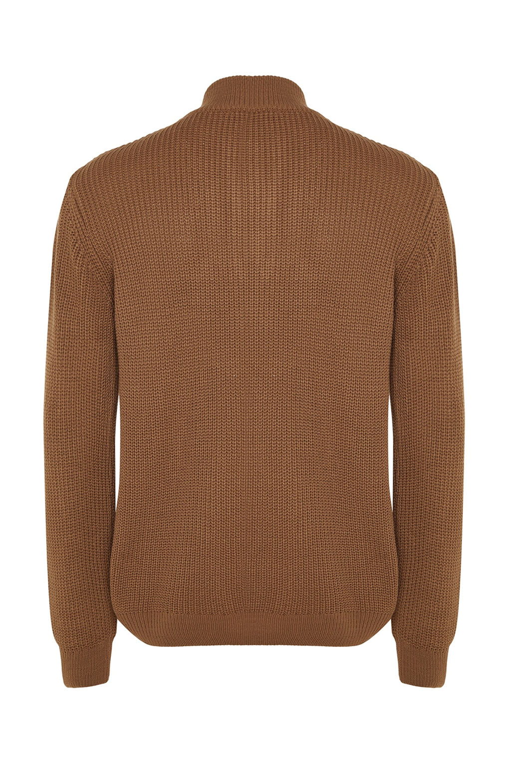 TRENDYOL MAN Indigo Casual Regular Yar?m Bal?kc? Yaka Duz Triko Kazak TMNAW22KZ1908 - Trendyolmilla фото 24