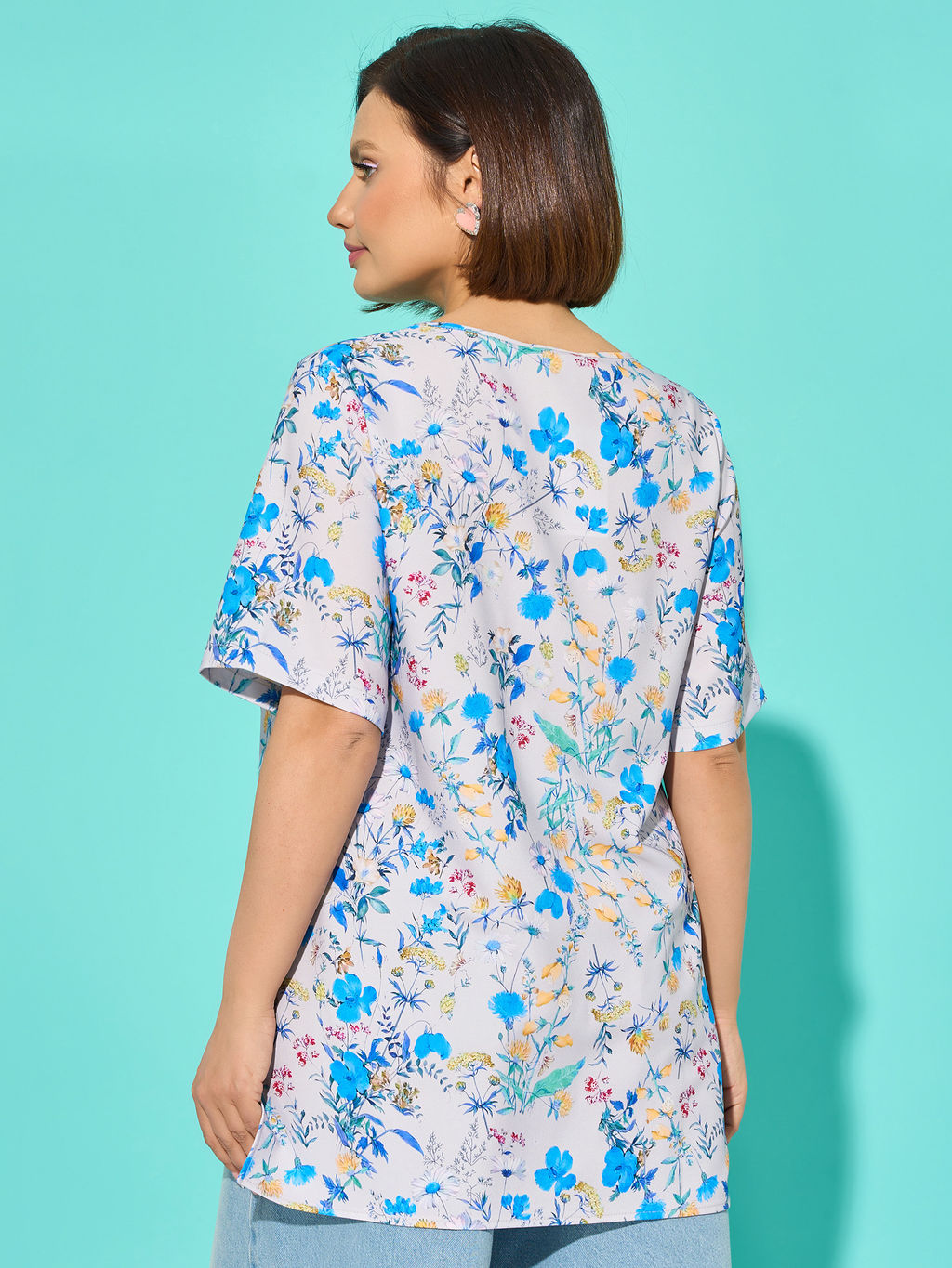 Блузка 0220-1а черный каменный - Aquarell фото 27