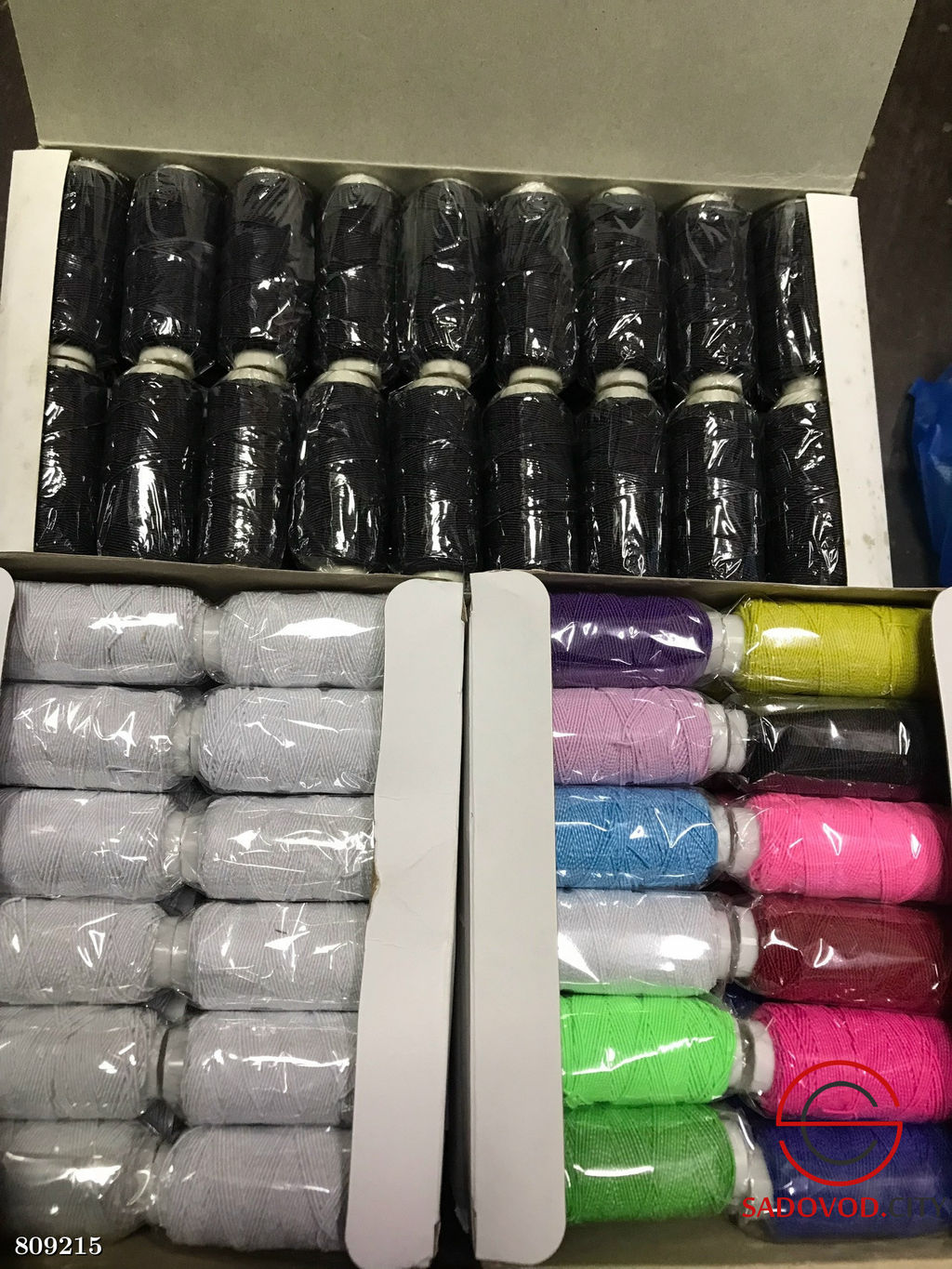 Нитки резинка спандекс упаковка 36 шт