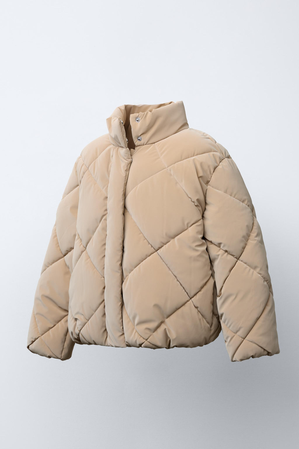 RUBBERISED PUFFER JACKET - Zara фото 2