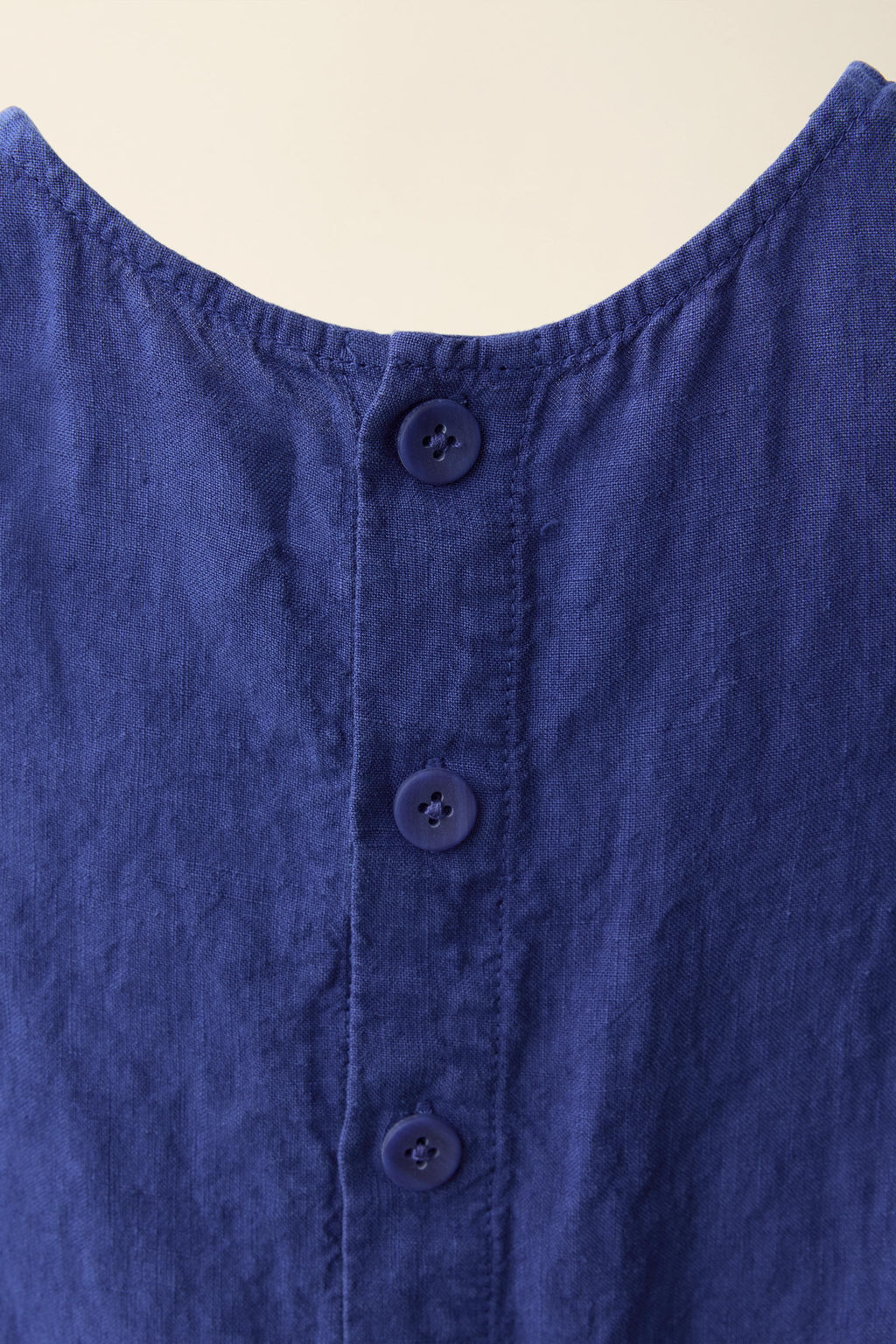 VESTIDO 100% LINO CREATED BY CARAMEL LONDON X ZARA / Azul?n  фото 4