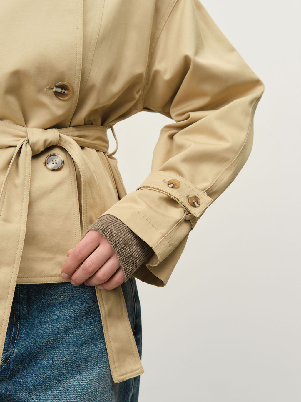 Плащ женский 1-51011-9724 песочный