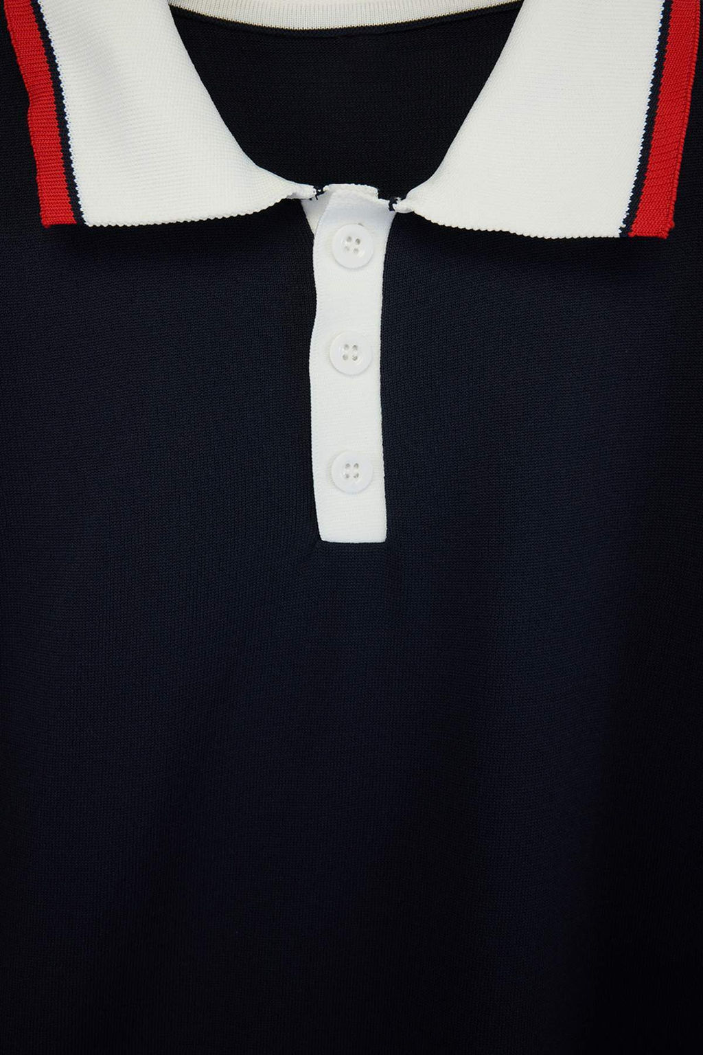 Lacivert Regular Polo Yaka Duz Polo Yaka T-shirt TMNSS26PO00032 - Trendyolmilla фото 2