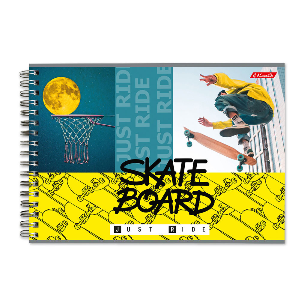 Светоч Альбом для рисования, 100 г/м2 A4 29 х 20.5 см 6 шт. на гребне 40 л. 40АЛГР4_000237 Будь лучшим