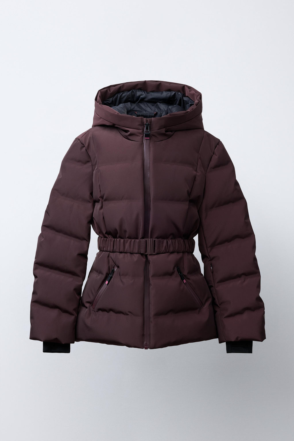 WATER-RESISTANT AND WINDPROOF DOWN PUFFER JACKET WITH BELT RECCO® SYSTEM SKI COLLECTION - Zara фото 2