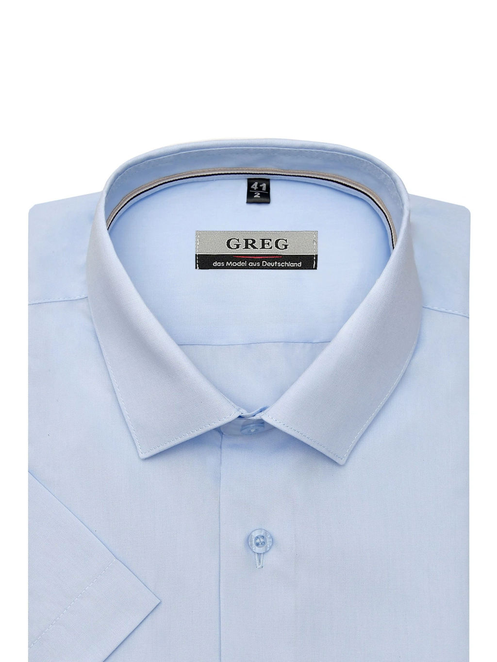 Сорочка мужская короткий рукав GREG 210/209/CL/Z/3p фото 3