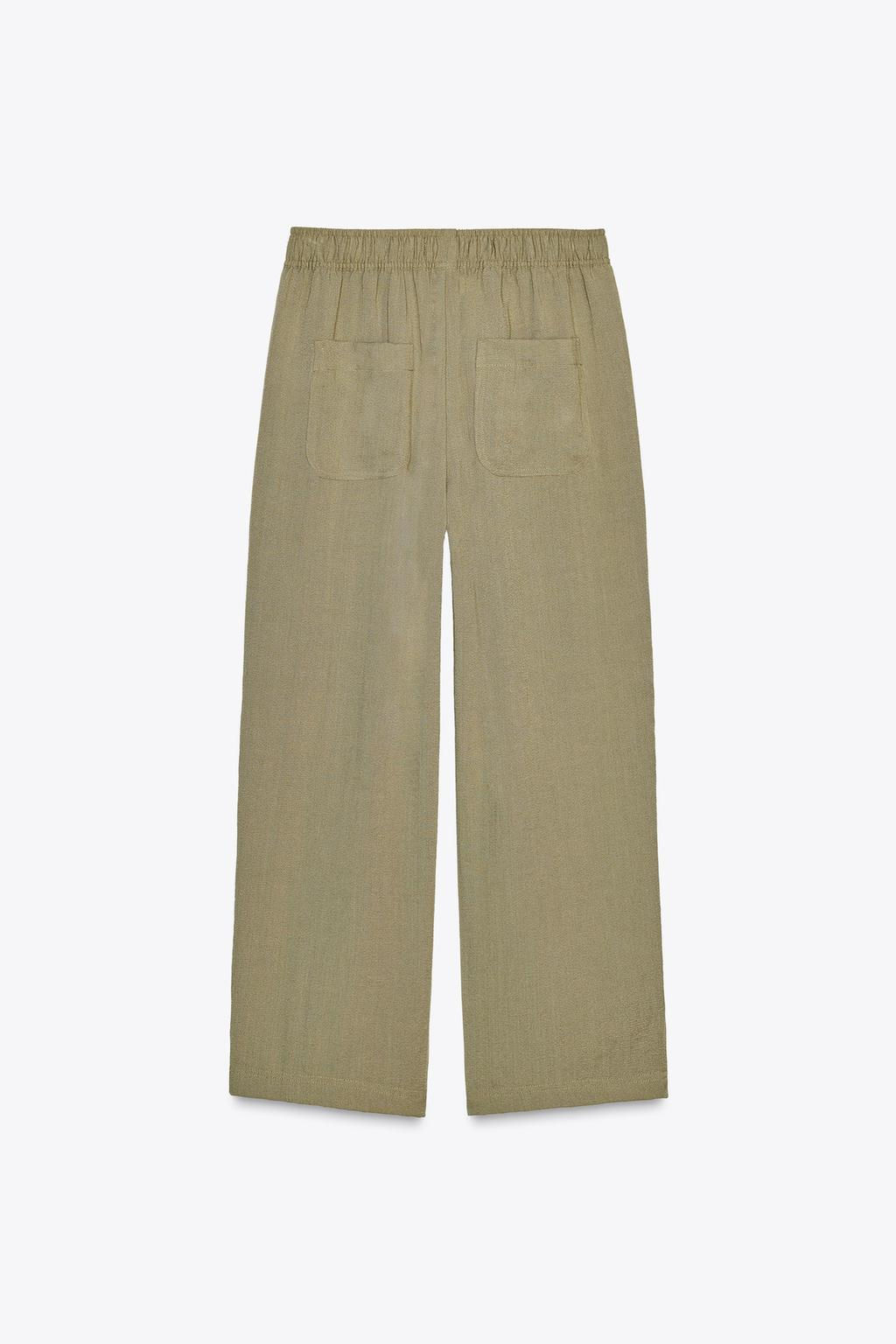 RUSTIC TROUSERS WITH ELASTIC WAIST - Zara фото 7