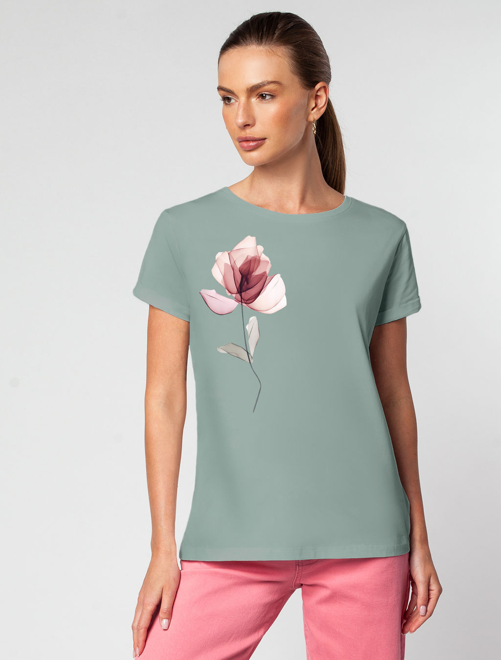 Футболка из премиального хлопка с авторским принтом