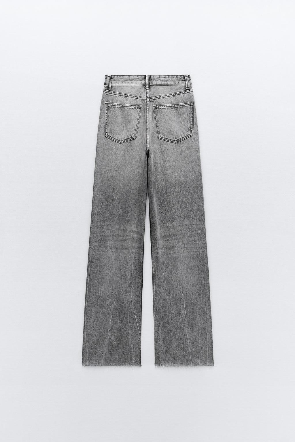 TRF WIDE-LEG HIGH-WAIST JEANS - Zara фото 35