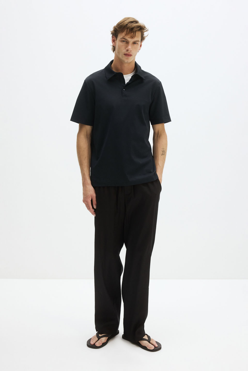 Cooling Regular Fit Polo shirt - H&m фото 8