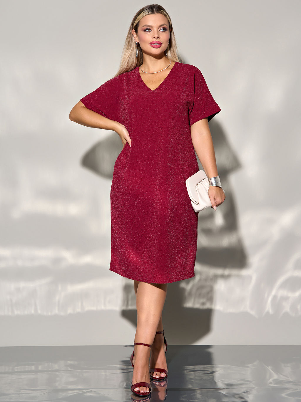 Платье 0183-1 ягодный