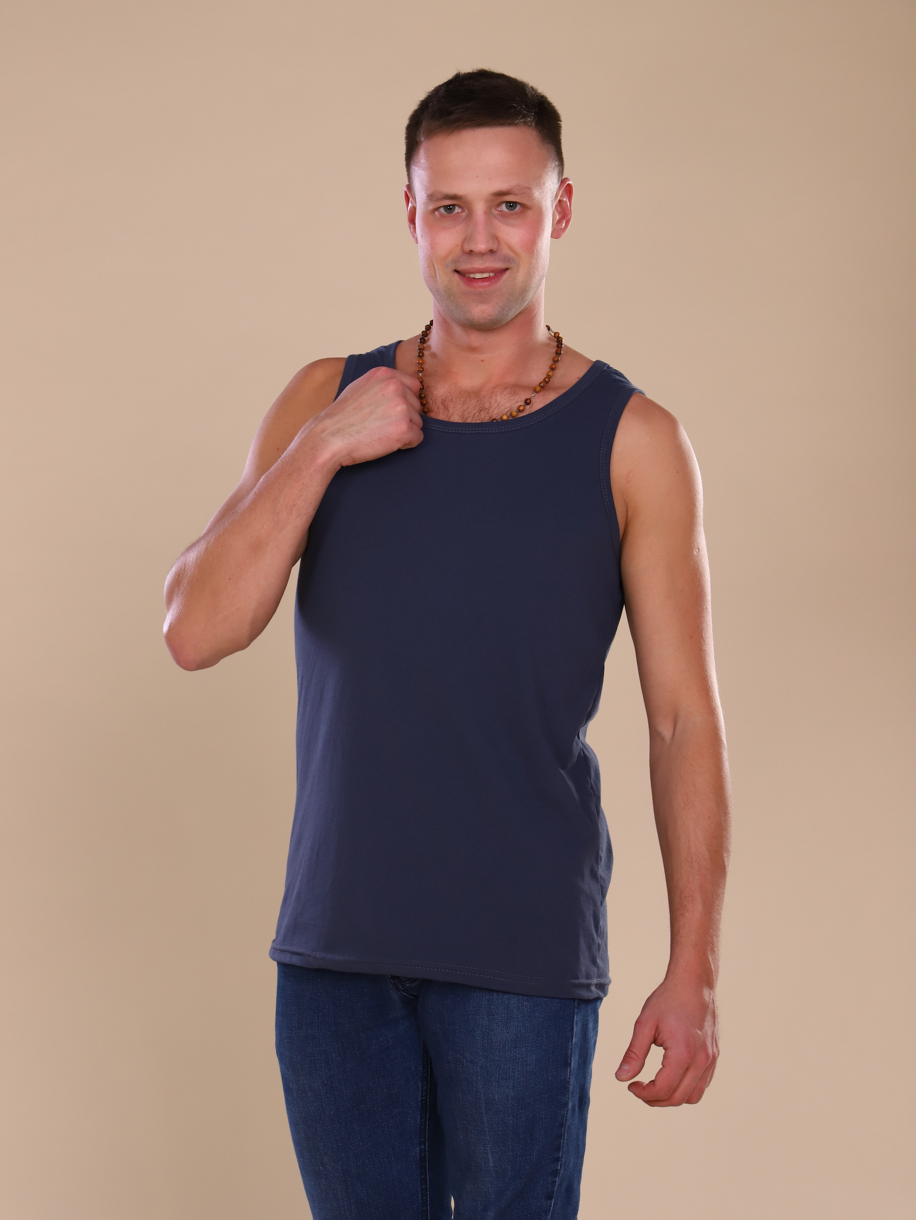 М20 Майка мужская(в ассортименте) - Иванушка-трикотаж фото 2