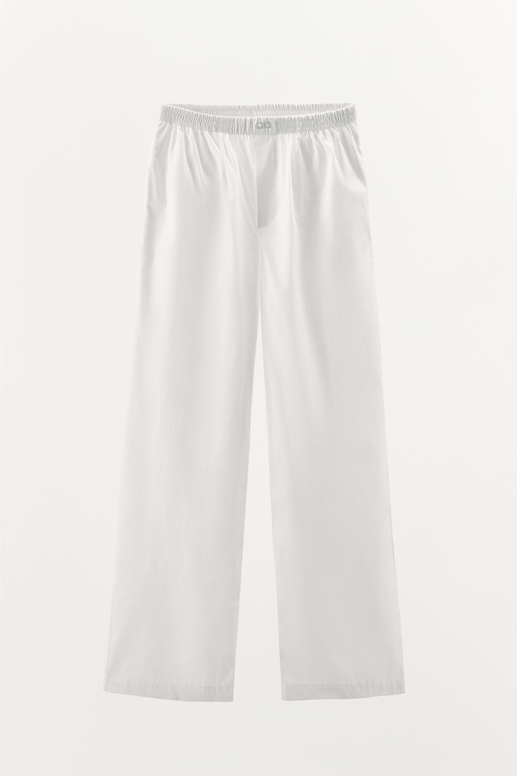 POPLIN PYJAMA BOTTOMS - Zara фото 4