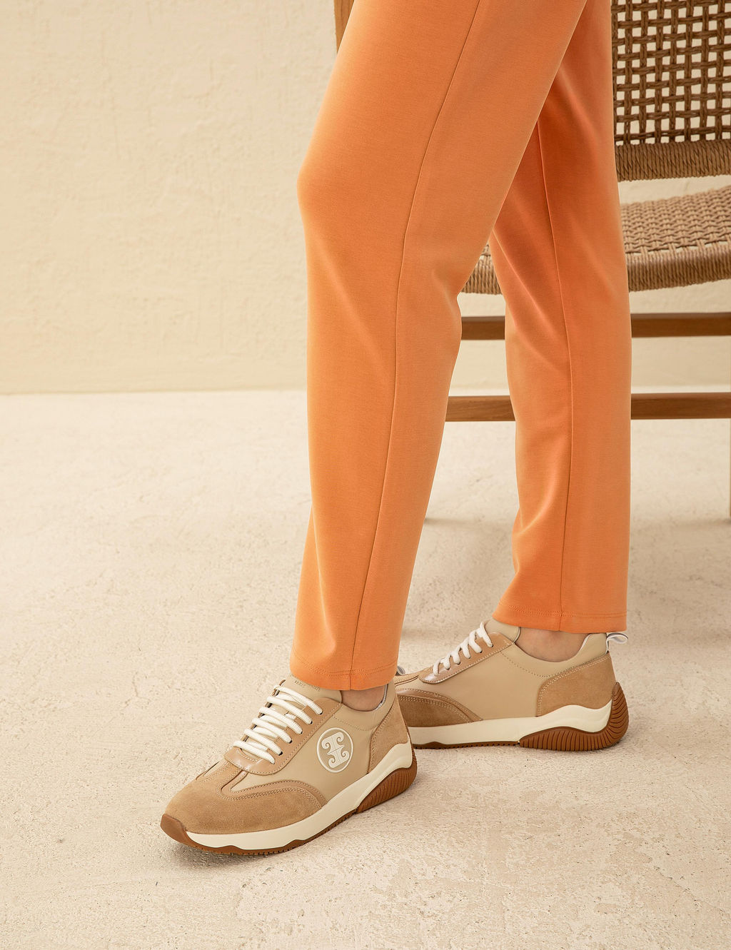 Bej Deri Sneaker - Pierre cardin фото 2