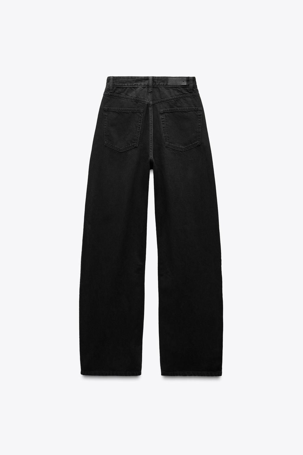 TRF CURVED HIGH-WAIST JEANS - Zara фото 6