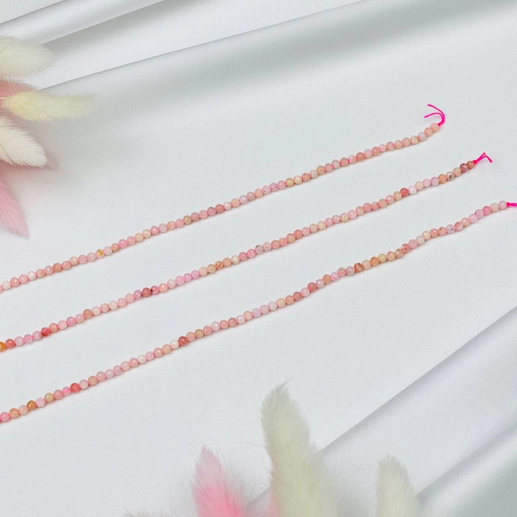 Бусины для украшений из розового Опала