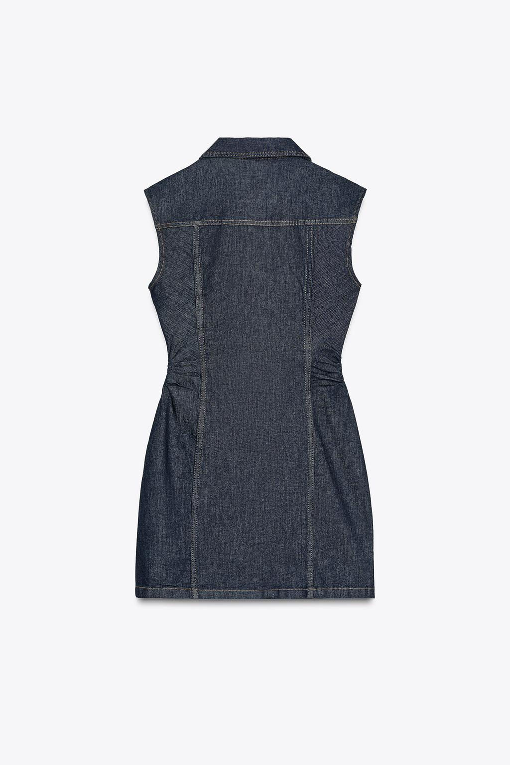 Z1975 DENIM MINI DRESS - Zara фото 9