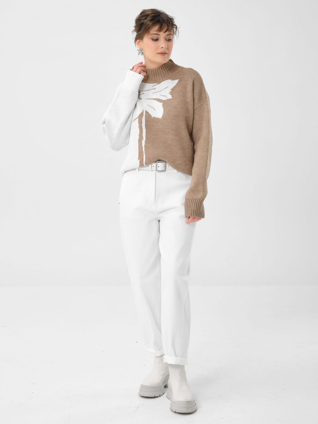 Джемпер с принтом - Stilla фото 9