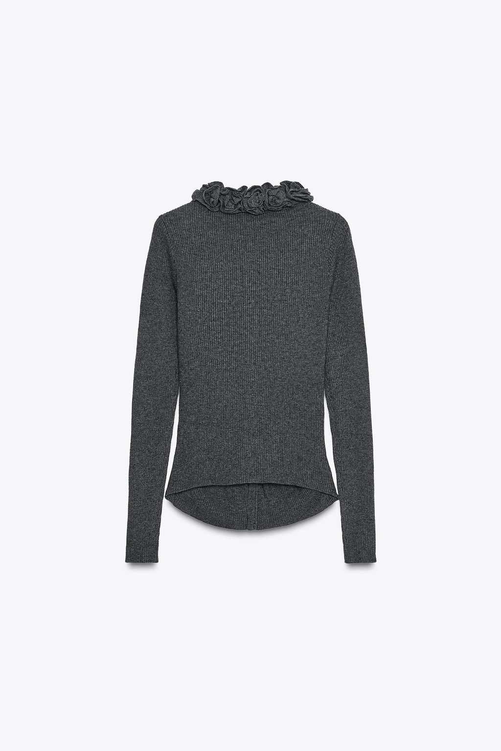 WOOL BLEND FLORAL CARDIGAN - Zara фото 7