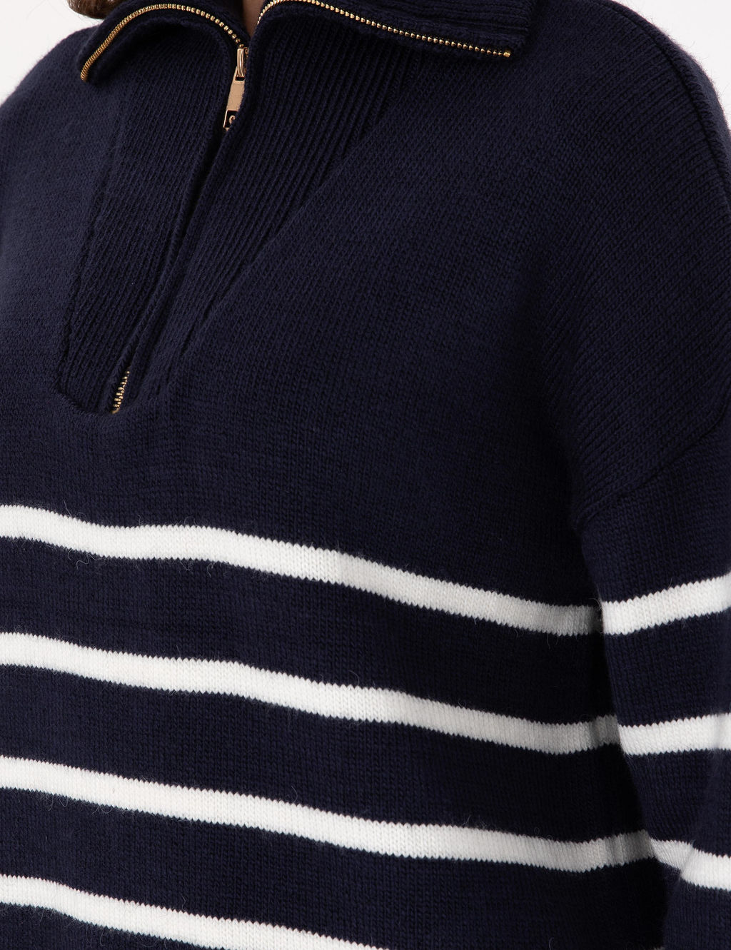 Lacivert Comfort Fit Kazak - Pierre cardin фото 7