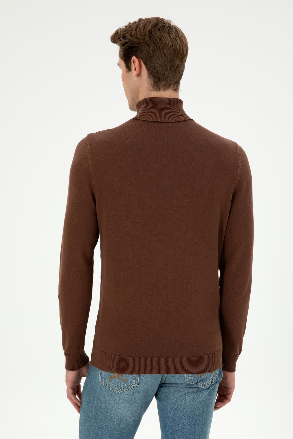 Erkek Kahverengi Basic Kazak - U.s. polo assn фото 5
