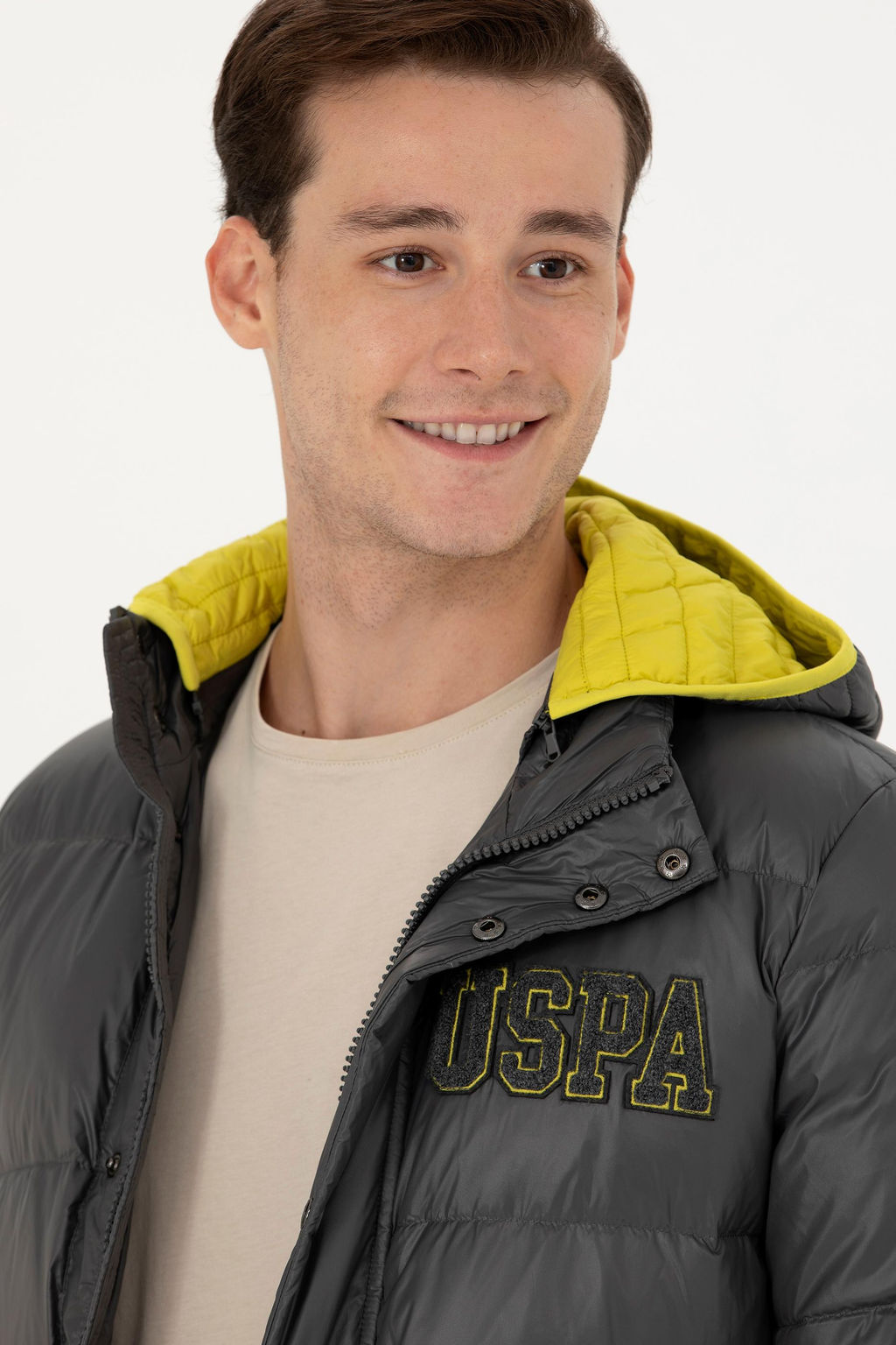 Мужское пальто антрацитового цвета Неожиданная скидка в корзине - U.s. polo assn фото 9