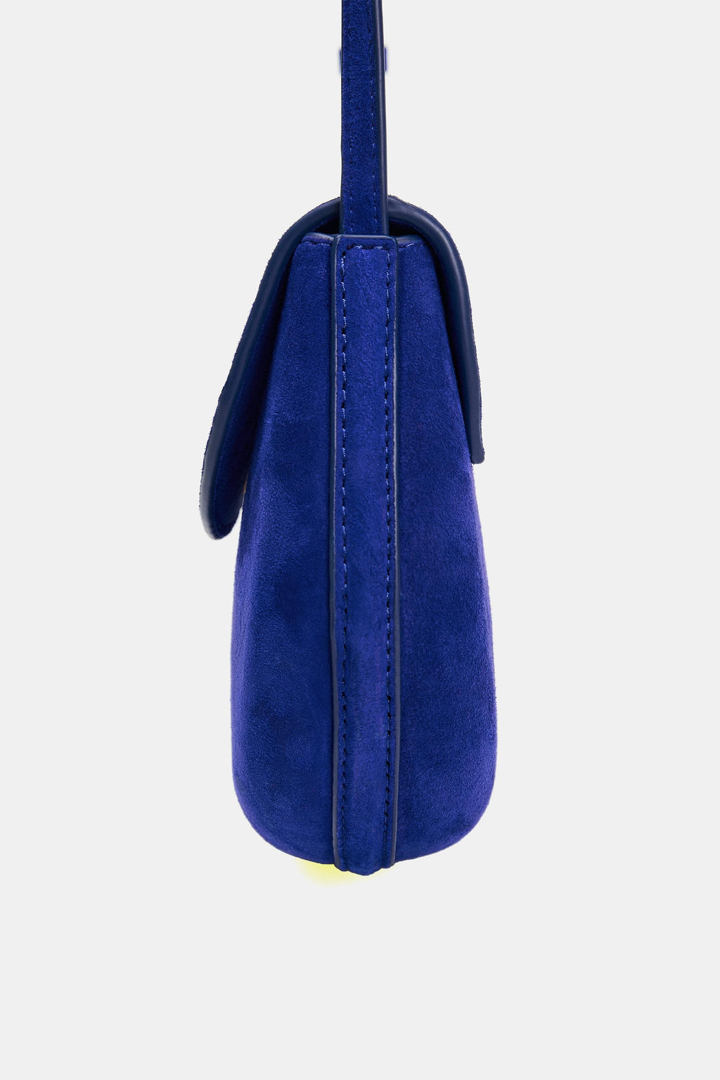 BOLSO BANDOLERA PIEL / Azul - Zara фото 3