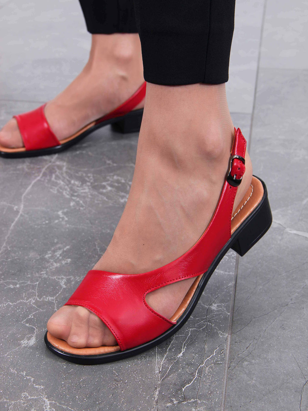 Босоножки EDART 3051.21013 bl. Красный R - Ed'art фото 6