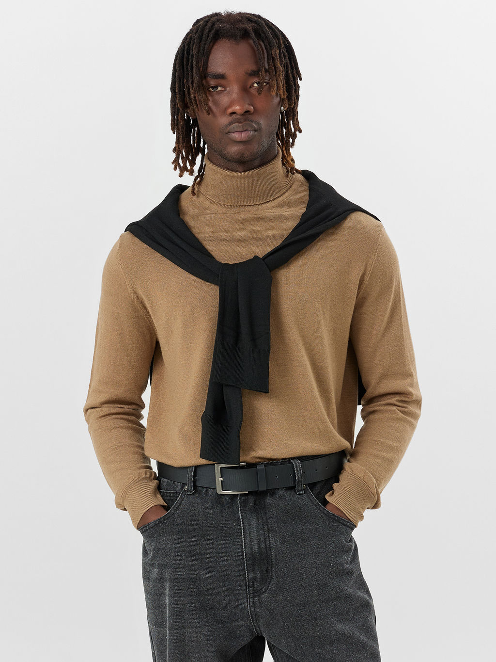 Свитер мужской коричневый - Mark formelle фото 5