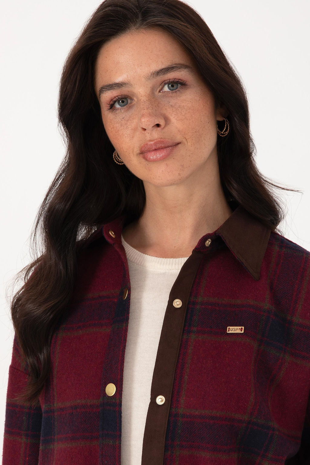 Kad_n Bordo Uzun Kollu G_mlek - U.s. polo assn фото 2