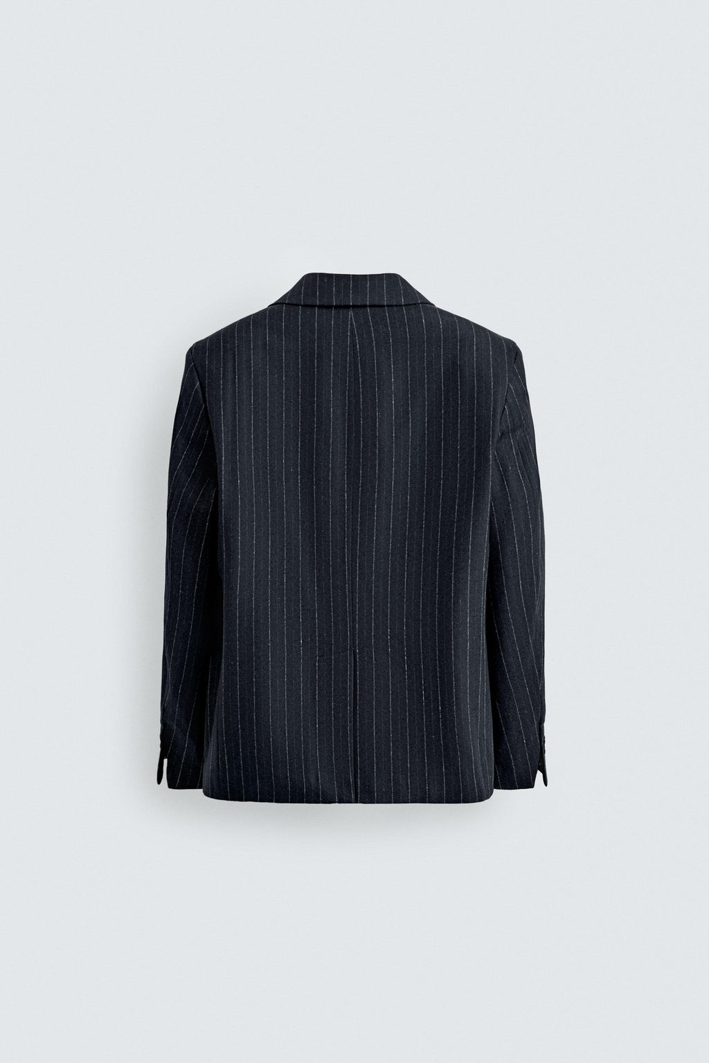 STRIPED FLANNEL BLAZER - Zara фото 14