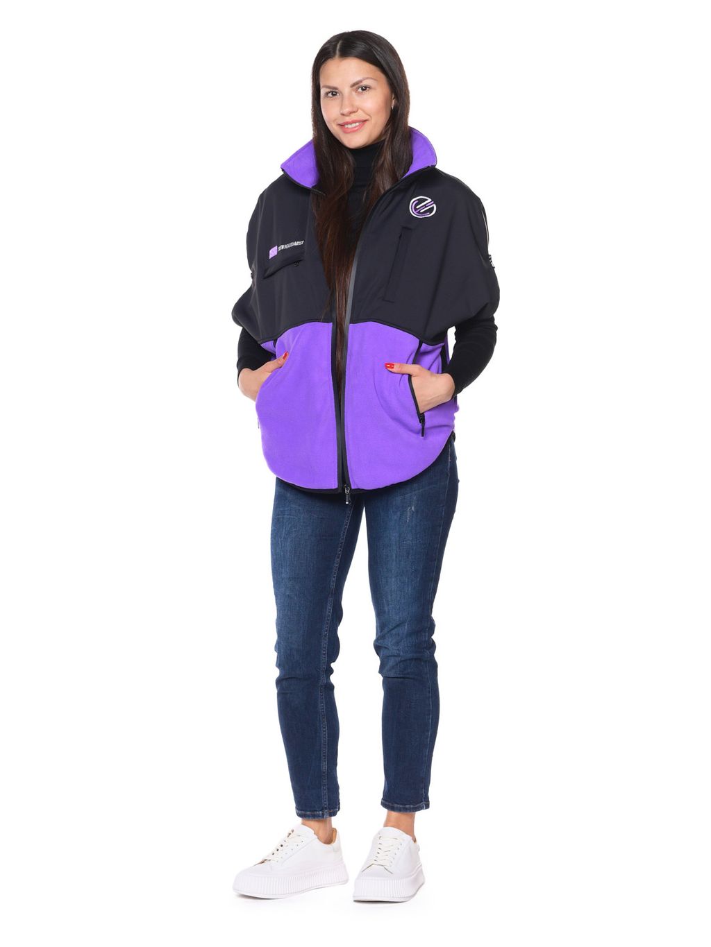 Безрукавка B-0111 Сиреневый