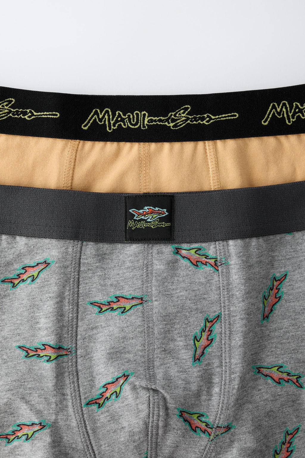 AGES 6-14/ TWO-PACK OF MAUI & SONS ® BOXERS