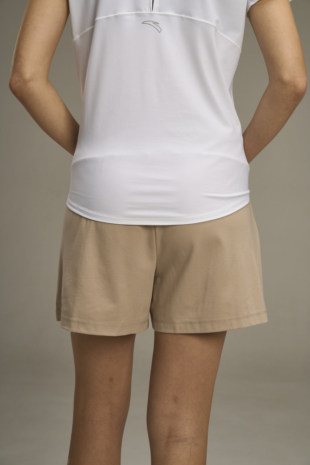 Шорты трикотажные Бежевый - Anta фото 4