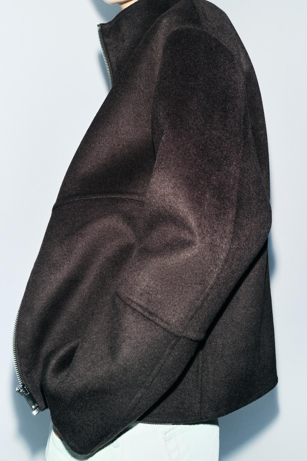 ZW COLLECTION WOOL JACKET - Zara фото 4