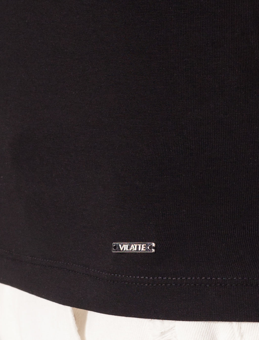 VILATTE / Футболка с цельнокроеным рукавом из премиального хлопка  фото 2