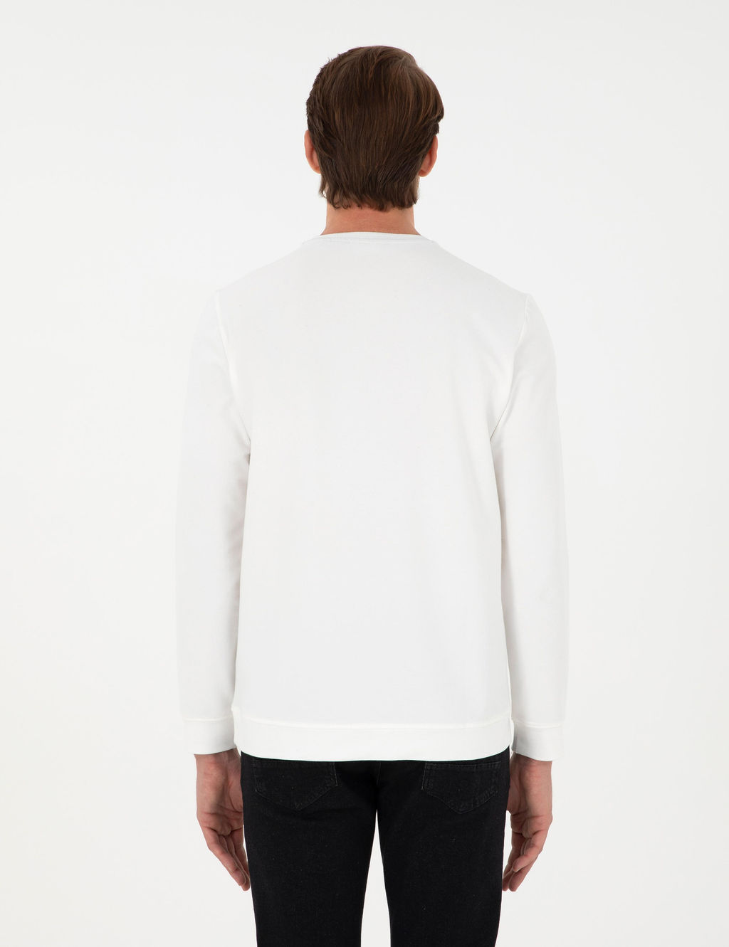 Ekru Regular Fit Sweatshirt - Pierre cardin фото 5