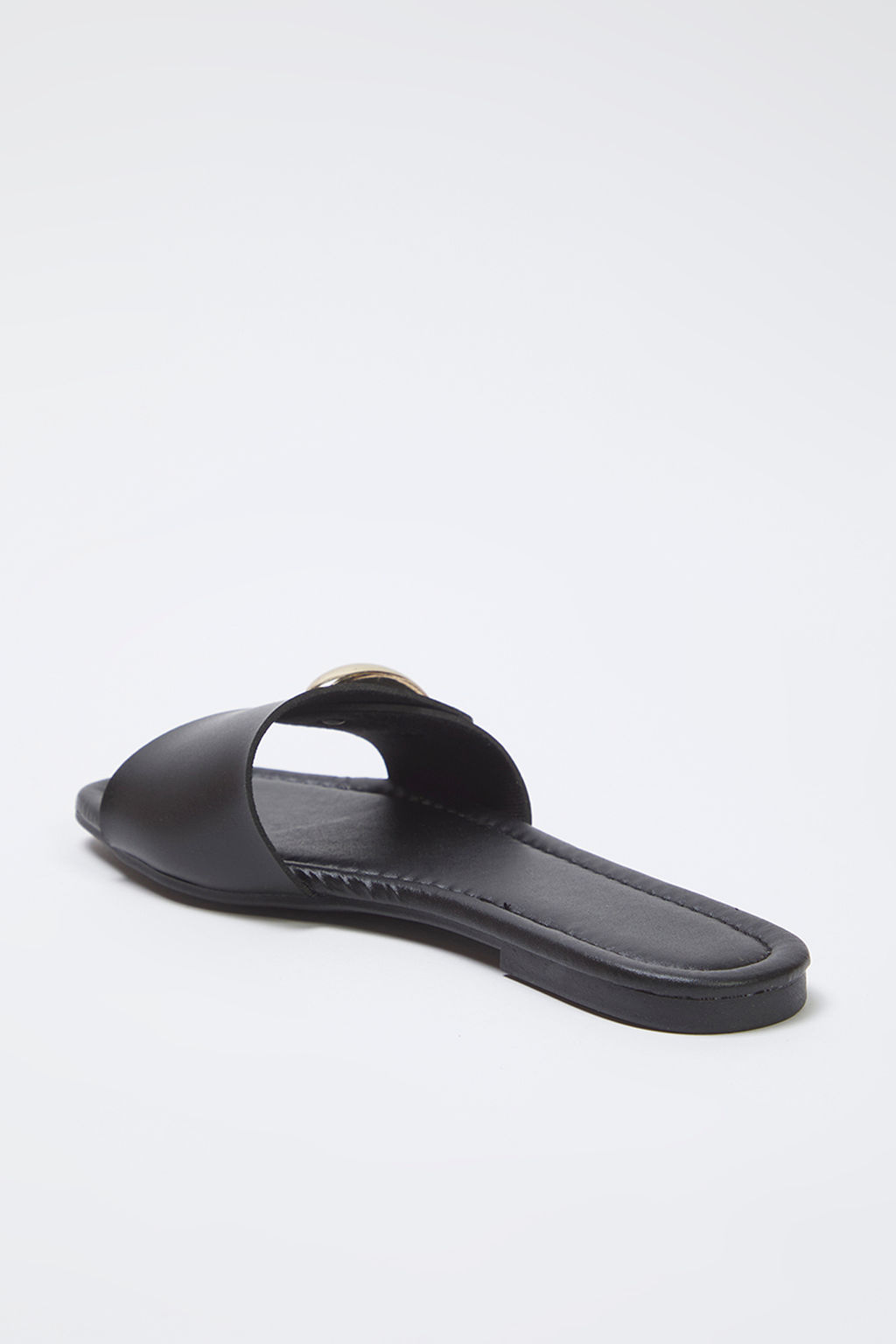 Trendyolmilla Shoes Siyah Metal Suslemeli Kad?n S?k Terlik TAKSS25TE00041  фото 9