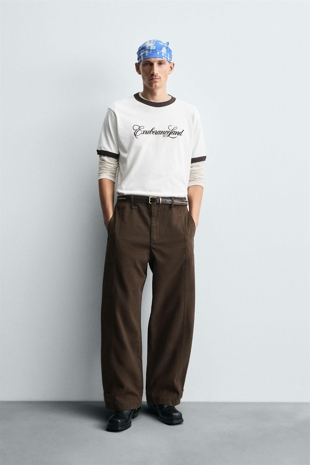 BALLOON FIT TROUSERS