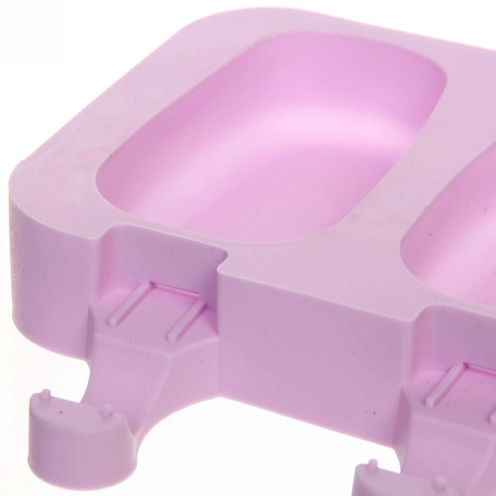 Цена за 2 шт. Форма для приготовления мороженого "Эскимо" силиконовая 19,5*15см