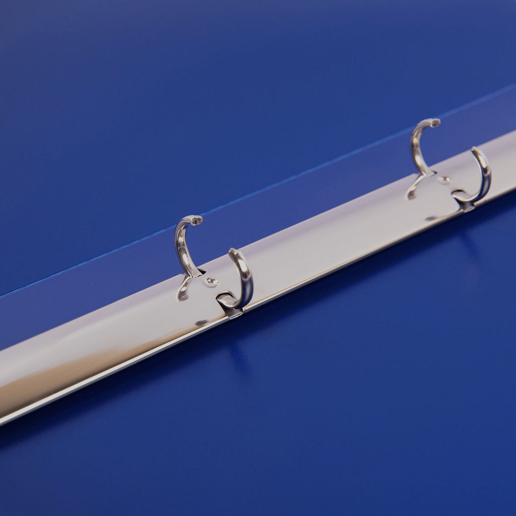 Expert Complete Premier Папка на 4 О-кольцах A4 700 мкм 25 мм волокно 4 шт. d - 17 мм синий new EC211430002