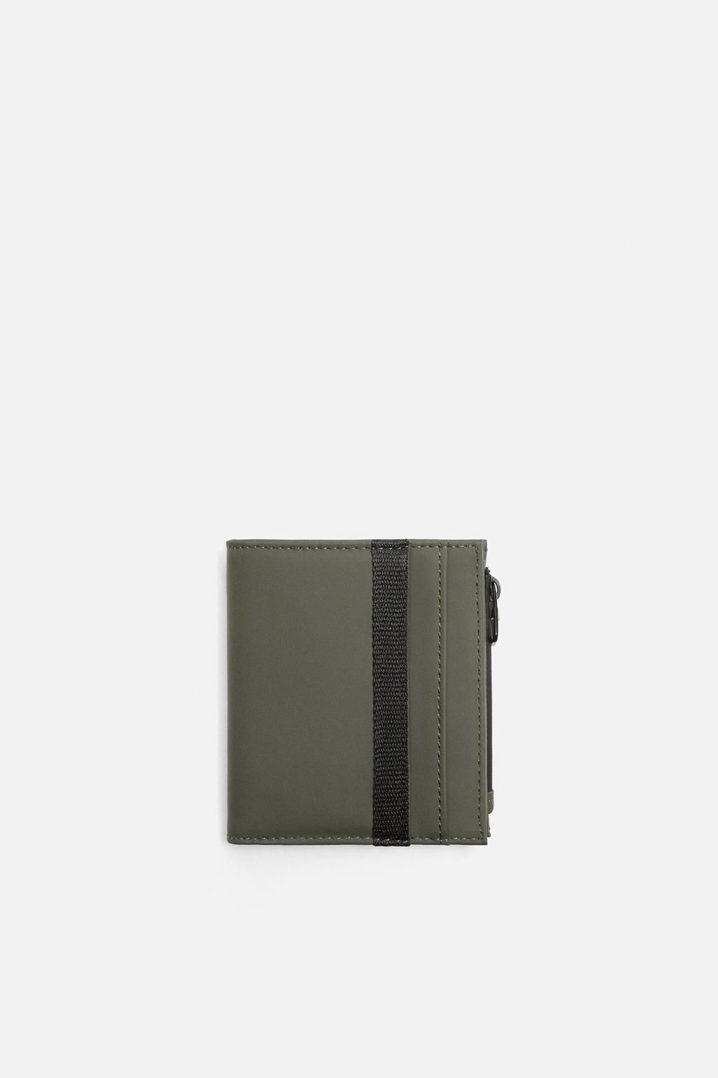 RUBBERISED WALLET WITH COIN PURSE - Zara фото 2