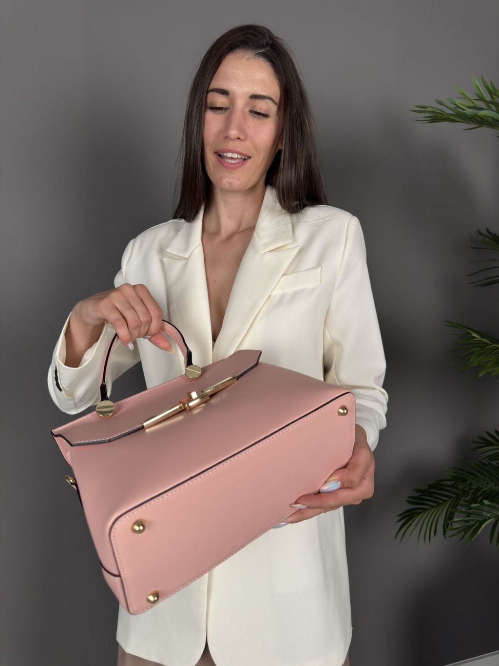 Сумка женская из телячьей кожи