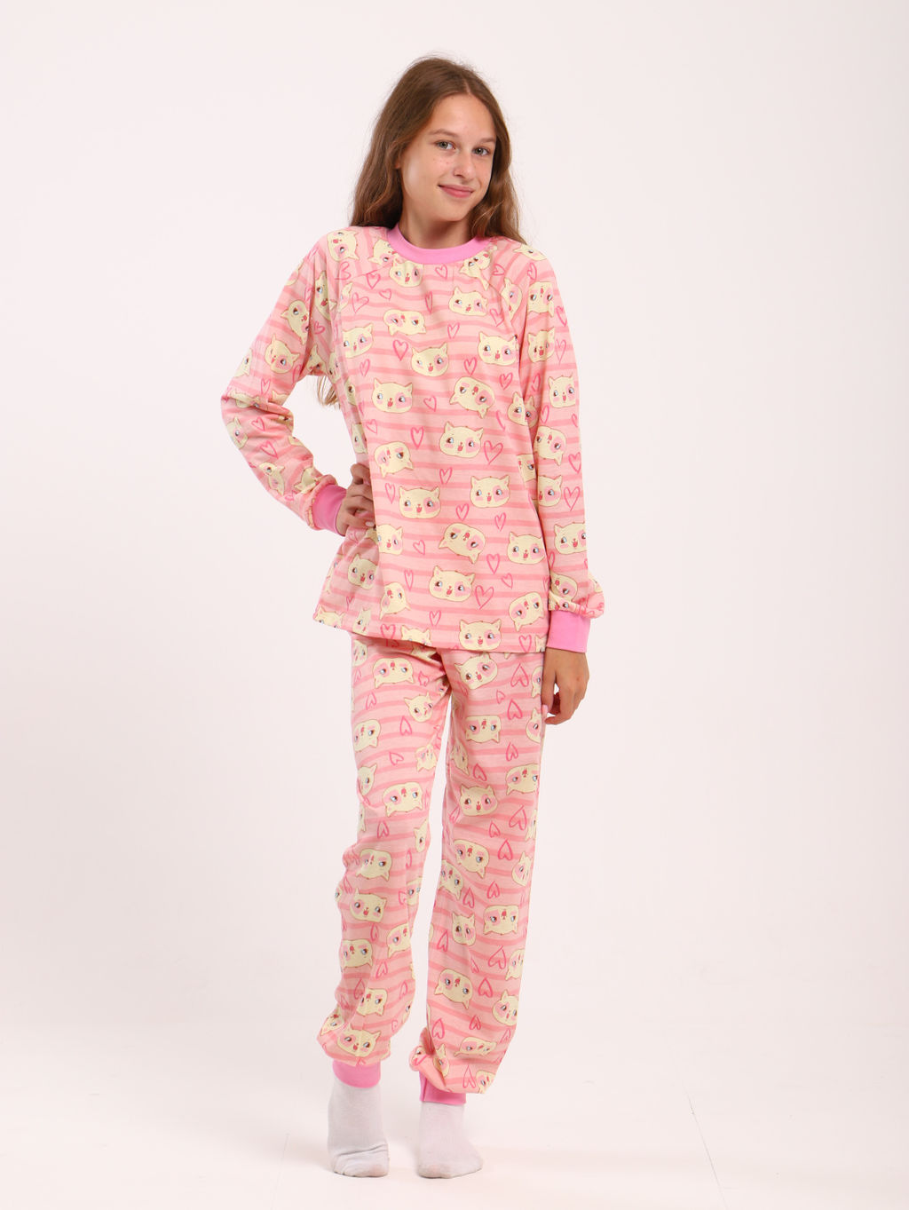 Пижама Регина розовый - Ладошки фото 2