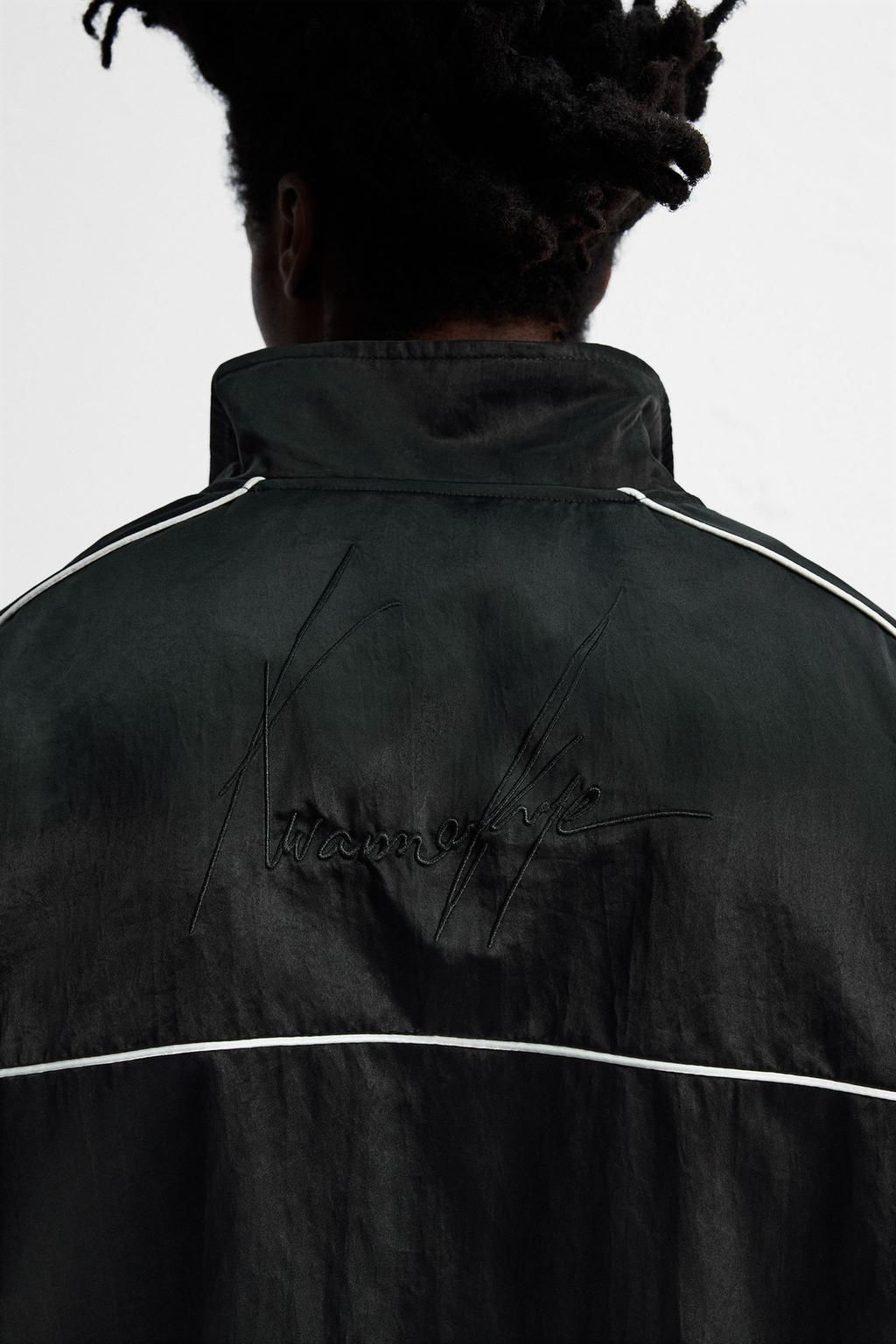EMBROIDERED BOMBER JACKET OTIS KWAME KYE QUAICOE - Zara фото 5