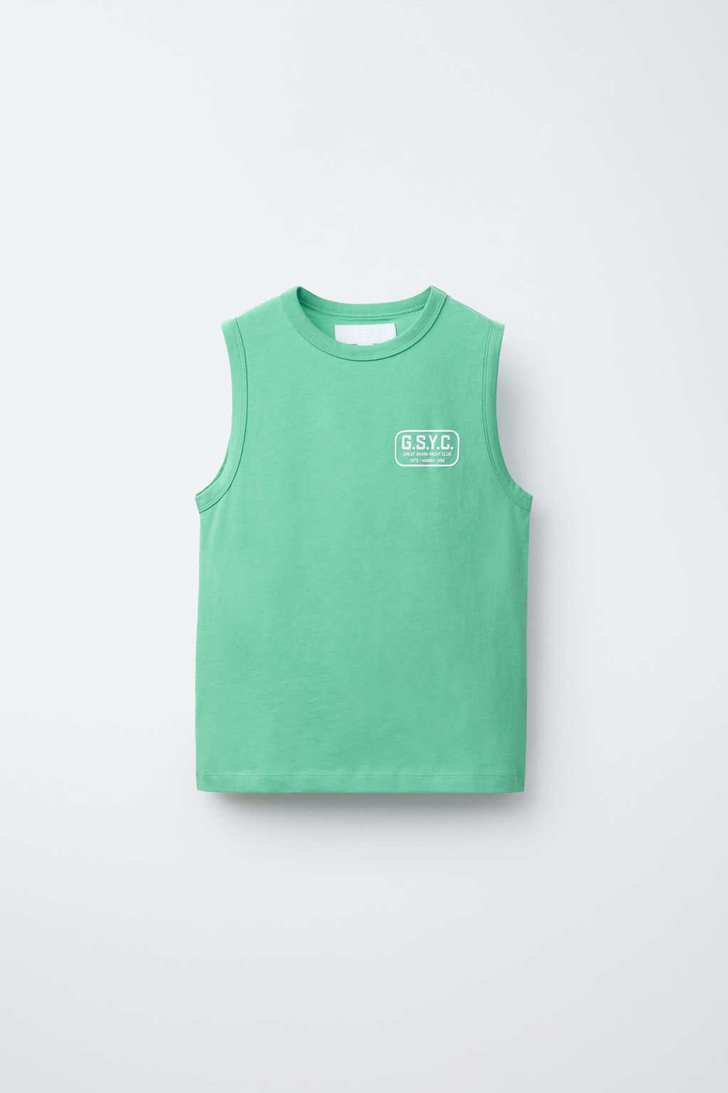 LOGO SLEEVELESS T-SHIRT