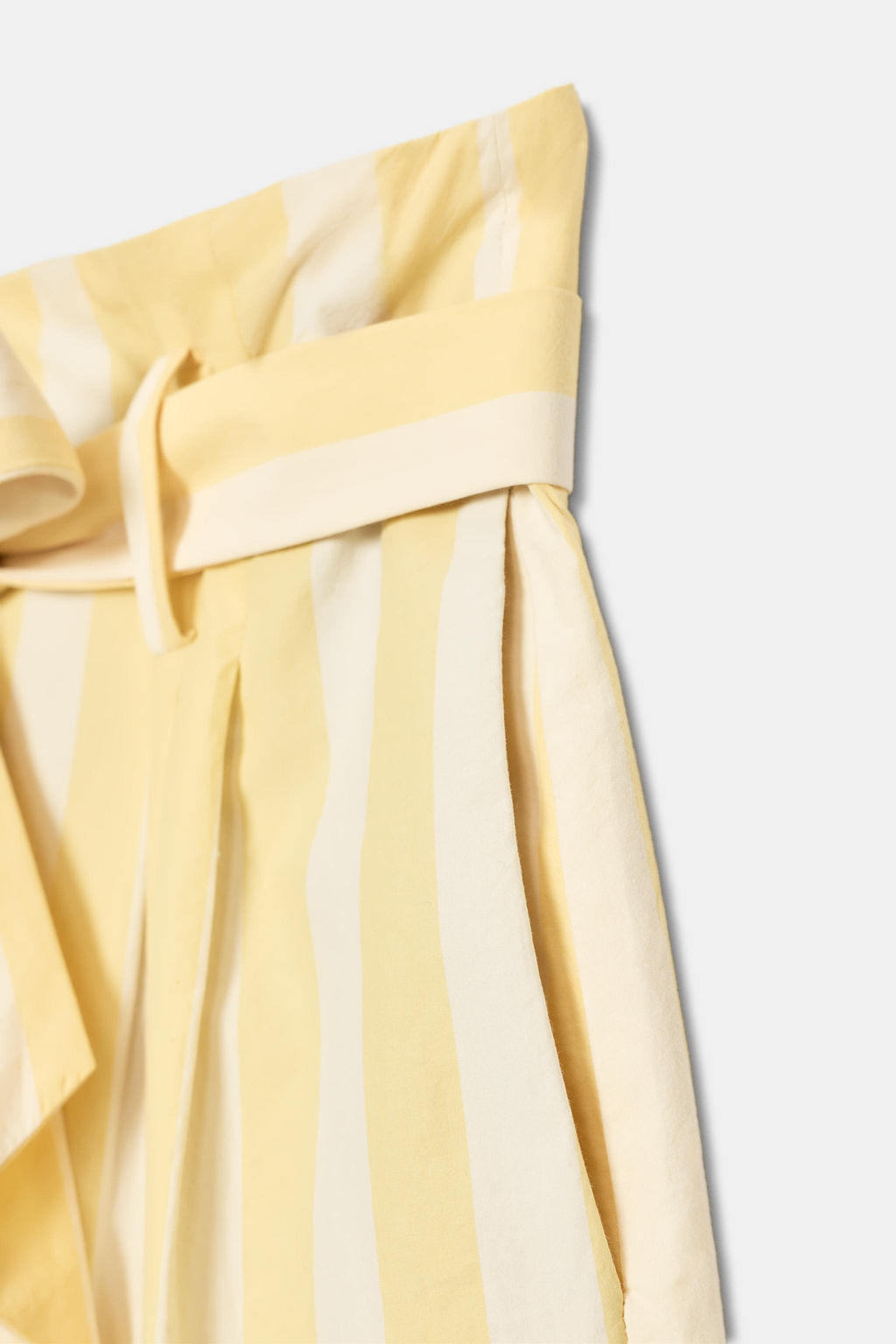 PANTAL?N PIJAMERO RAYAS ZW COLLECTION / Amarillo - Zara фото 8