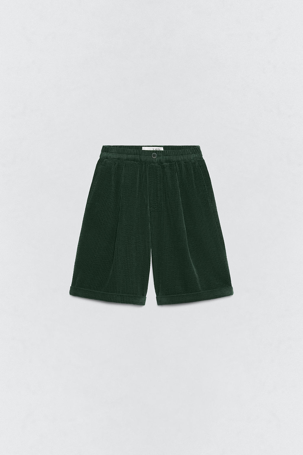 CORDUROY BERMUDA SHORTS SOSHIOTSUKI x ZARA