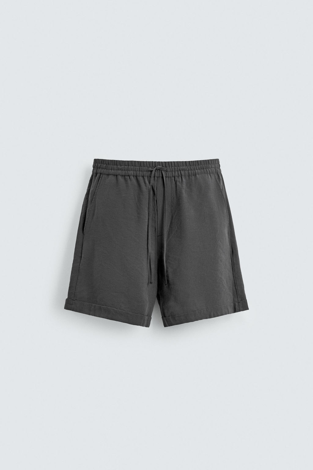 BERMUDA FLUIDA RELAXED FIT / Gris topo - Zara фото 7